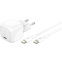 Network charger Belkin BoostCharge USB-C Wall Charger 30W + USB-C Cable White - WCA008kq1MWH-B6