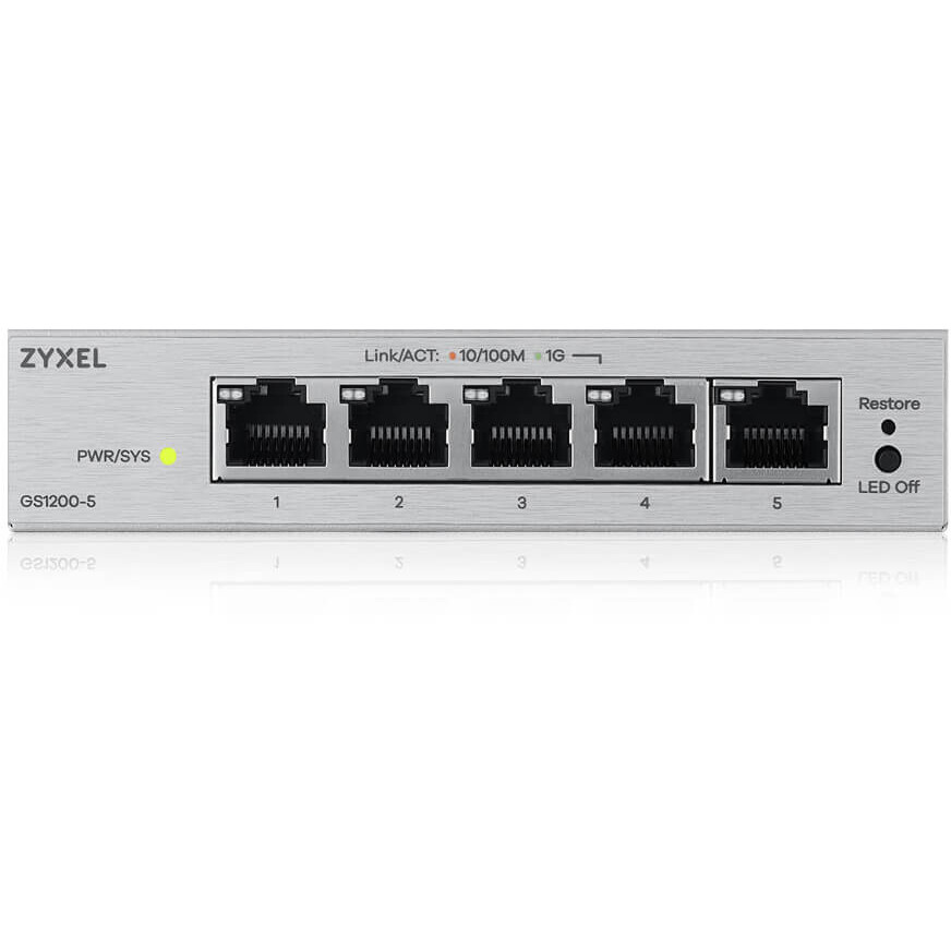 Commutateur (switch) Zyxel GS1200-5 V3 - GS1200-5V3 - photo 2