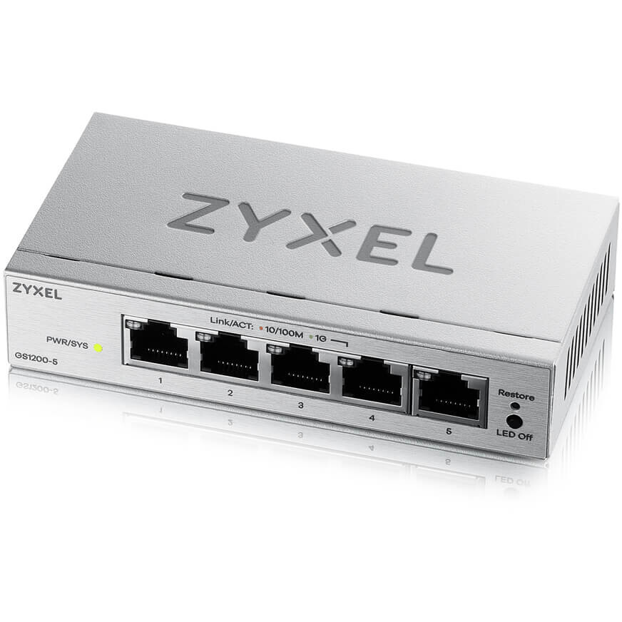 Commutateur (switch) Zyxel GS1200-5 V3 - GS1200-5V3 - photo 3