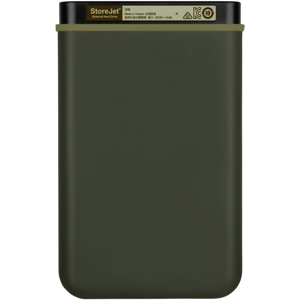 Externe Festplatte 2TB Transcend StoreJet 25M3 Military Green (TS2TSJ25M3G) - Foto 4