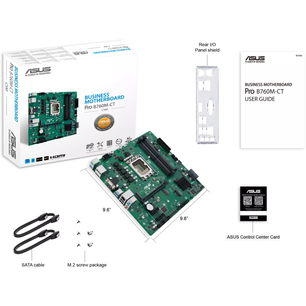 Carte mère ASUS PRO B760M-CT-CSM - photo 5