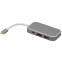 Pārejas savienojums USB Type-C - HDMI/3x USB 3.0/USB Type-C, Greenconnect GCR-CHC3USB