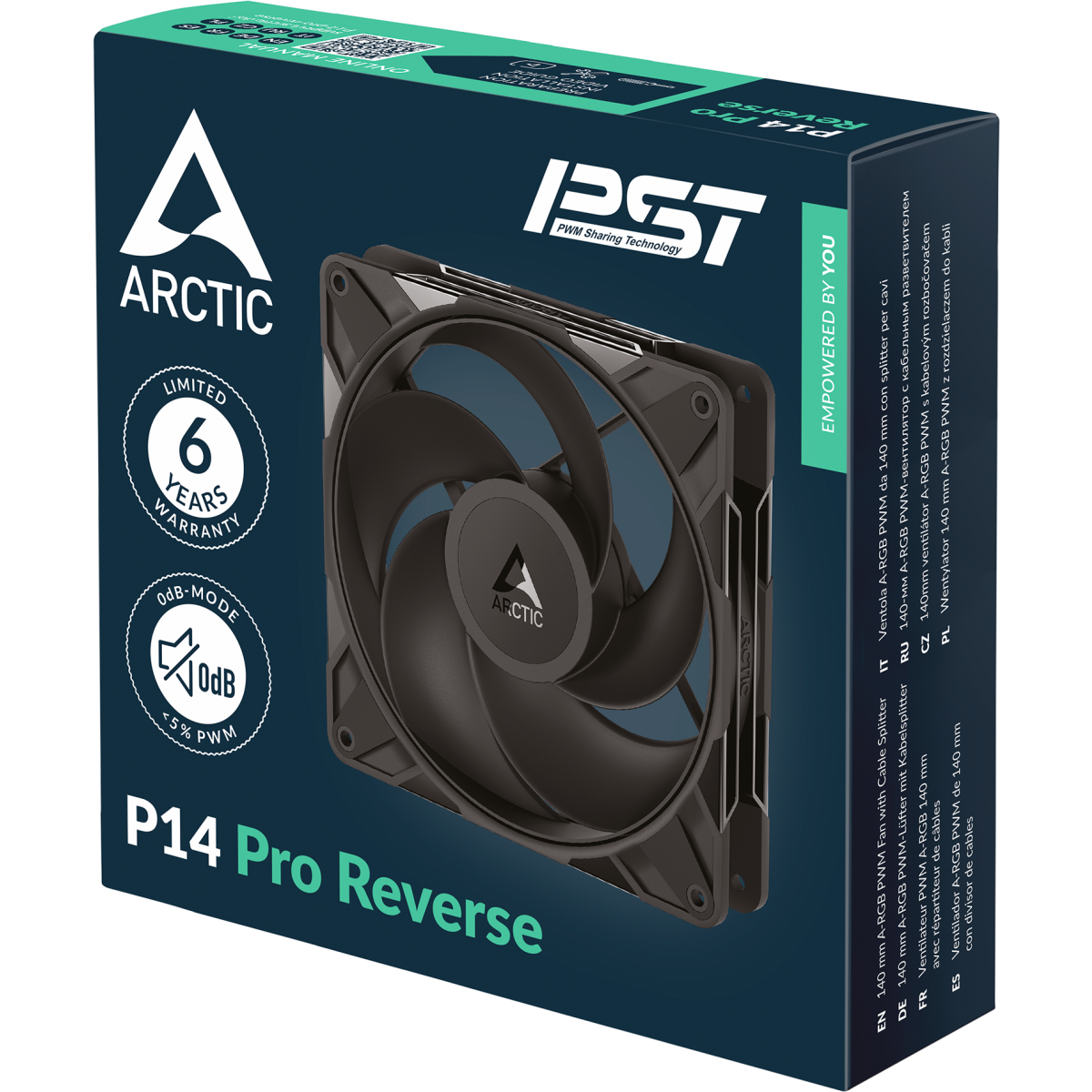 Case fan Arctic P14 Pro Reverse Black - ACFAN00329A - photo 5