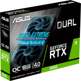 Carte graphique NVIDIA GeForce RTX 3050 ASUS 8GB (DUAL-RTX3050-O8G-V2)