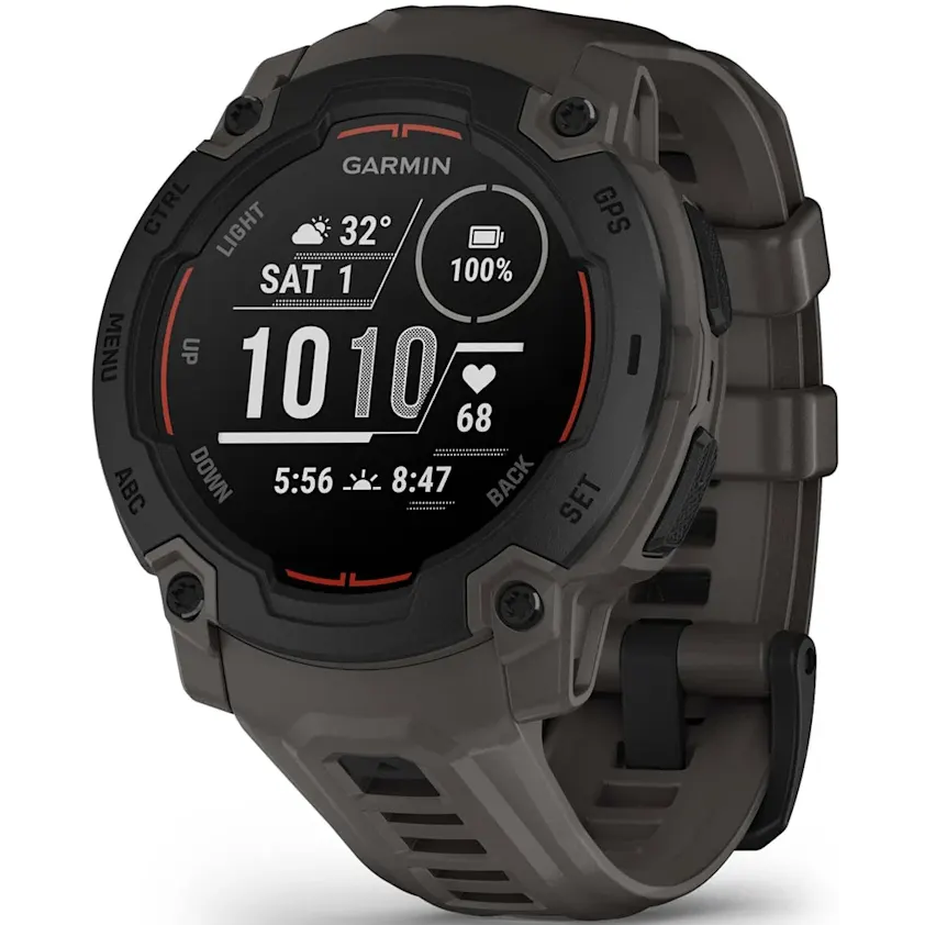 Smartuhren Garmin Instinct E 45 mm Black with Charcoal Band - 010-02933-00