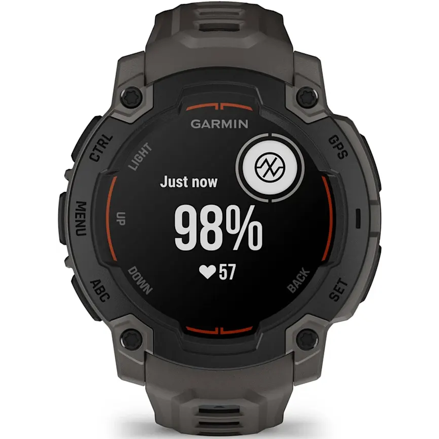 Smartuhren Garmin Instinct E 45 mm Black with Charcoal Band - 010-02933-00 - Foto 2