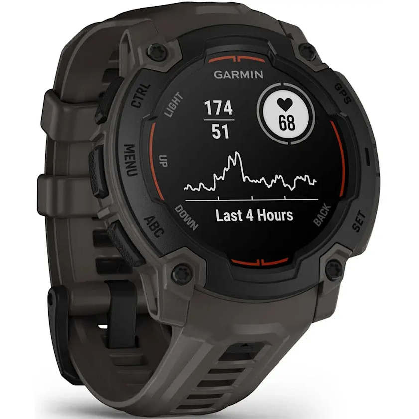 Smartuhren Garmin Instinct E 45 mm Black with Charcoal Band - 010-02933-00 - Foto 3