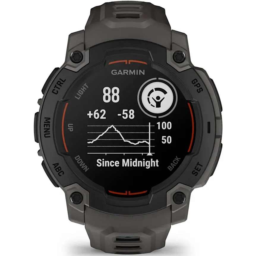 Smartuhren Garmin Instinct E 45 mm Black with Charcoal Band - 010-02933-00 - Foto 4