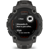 Smartuhren Garmin Instinct E 45 mm Black with Charcoal Band (010-02933-00)