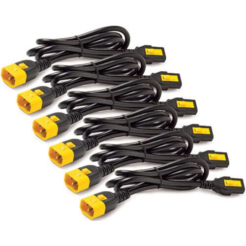 Netzkabel C13 - C14, 0.6m, APC AP8702S-WW (6 pcs)