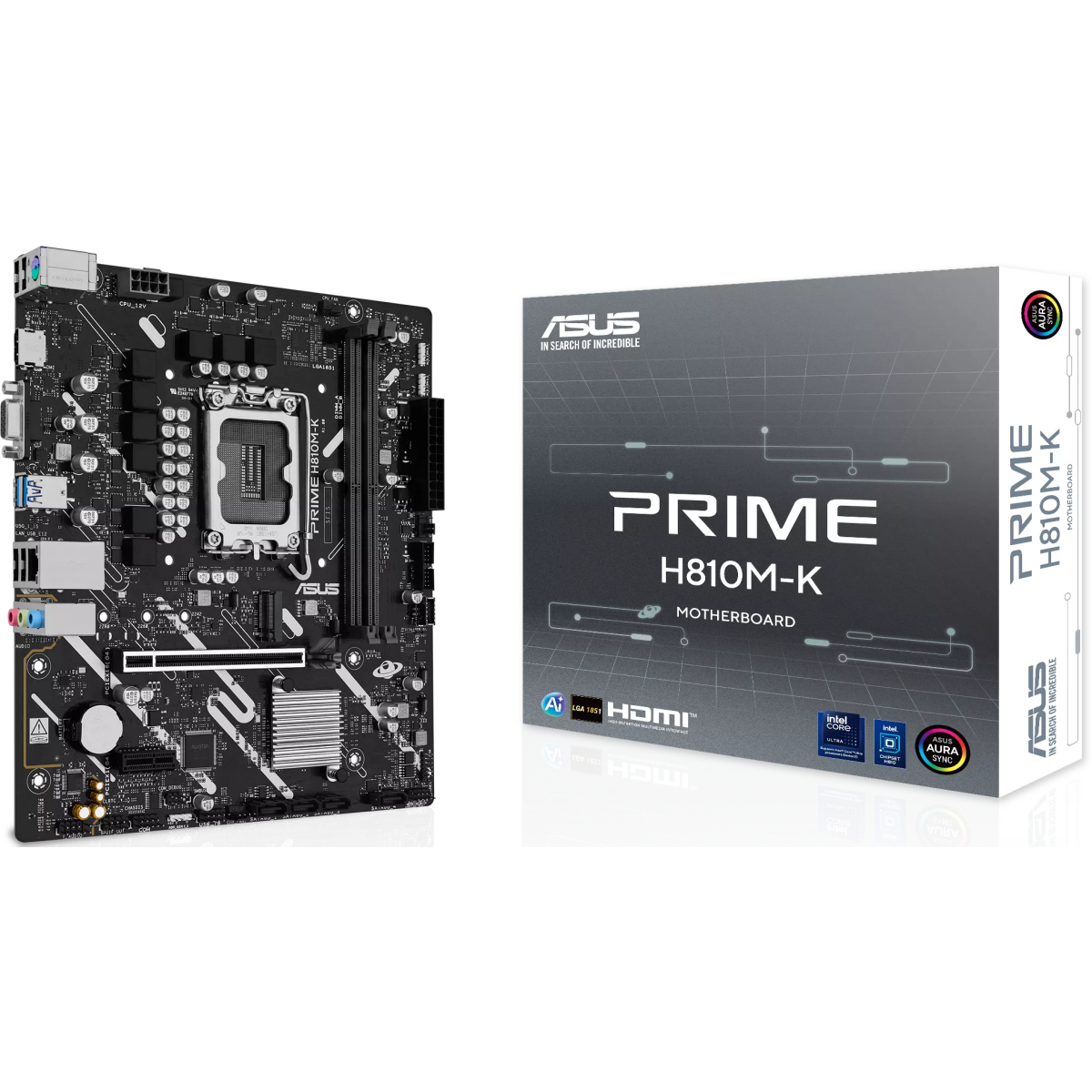 Mainboard ASUS PRIME H810M-K - Foto 5