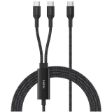 Kabel USB Type-C - 2x USB Type-C, 1.5m, Belkin CAC004hq1.5MBK