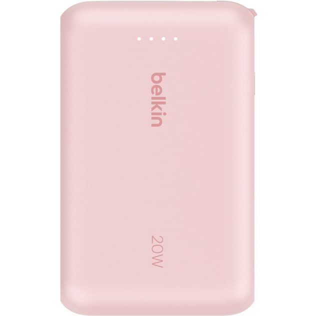 batterie externe Belkin BoostCharge Power Bank 10K with Integrated Cable Pink - BPB021hqPK - photo 4