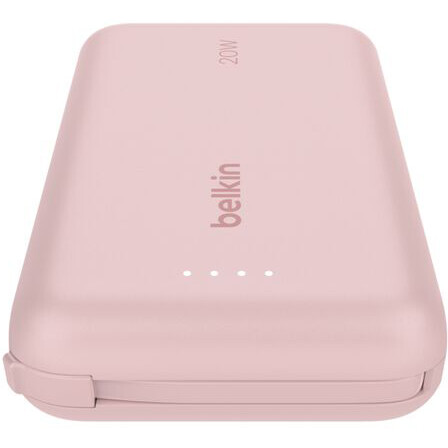 batterie externe Belkin BoostCharge Power Bank 10K with Integrated Cable Pink - BPB021hqPK - photo 5
