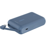 External Power Bank Belkin BoostCharge Power Bank 10K with Integrated Cable Blue (BPB021hqBL)