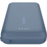 External Power Bank Belkin BoostCharge Power Bank 10K with Integrated Cable Blue (BPB021hqBL)