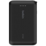 External Power Bank Belkin BoostCharge Power Bank 10K with Integrated Cable Black (BPB021hqBK)