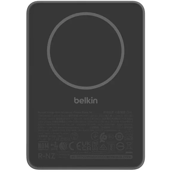 Externer Akku Belkin BoostCharge Slim Magnetic Power Bank 5K Black - BPD010hqBK - Foto 3