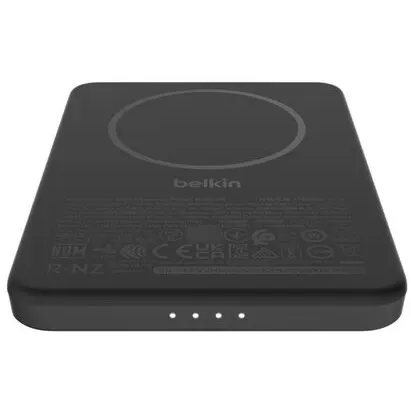 Externer Akku Belkin BoostCharge Slim Magnetic Power Bank 5K Black - BPD010hqBK - Foto 5