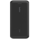 External Power Bank Belkin BoostCharge Power Bank 20K with Integrated Cable Black (BPB024hqBK)