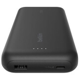 External Power Bank Belkin BoostCharge Power Bank 20K with Integrated Cable Black (BPB024hqBK)