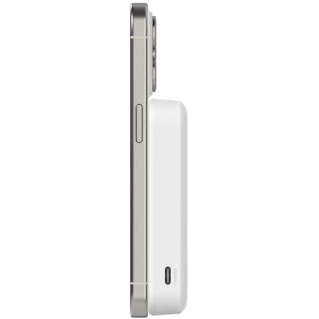 Externer Akku Belkin BoostCharge Pro Magnetic Power Bank with Qi2 15W 8K White - BPD007btWH - Foto 2