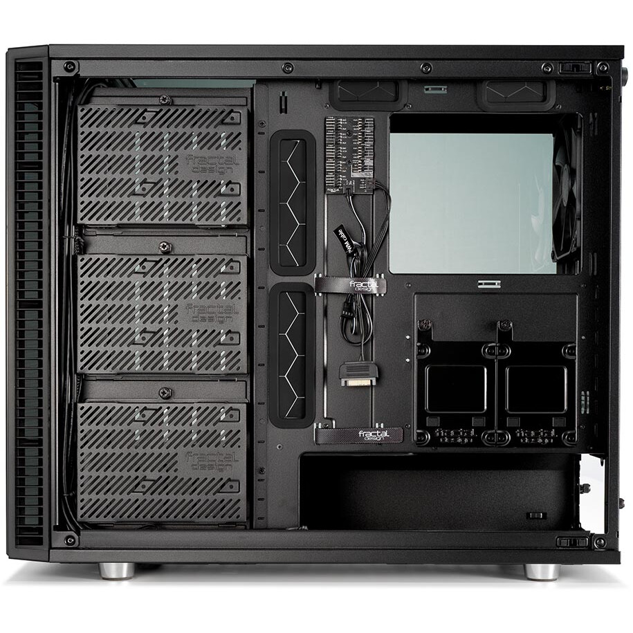 Datoru korpuss Fractal Design Define S2 Vision TG Blackout - FD-CA-DEF-S2V-BKO-TGD - foto 8