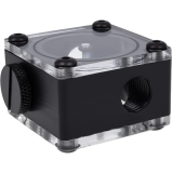 Capteur de débit pour le boucle de refroidissement par liquide Alphacool Eisfluegel flow indicator G1/4 square acetal (17350)