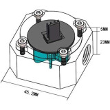 Capteur de débit pour le système de refroidissement par liquide Barrow SLFV1-RGB Black (BA2542)