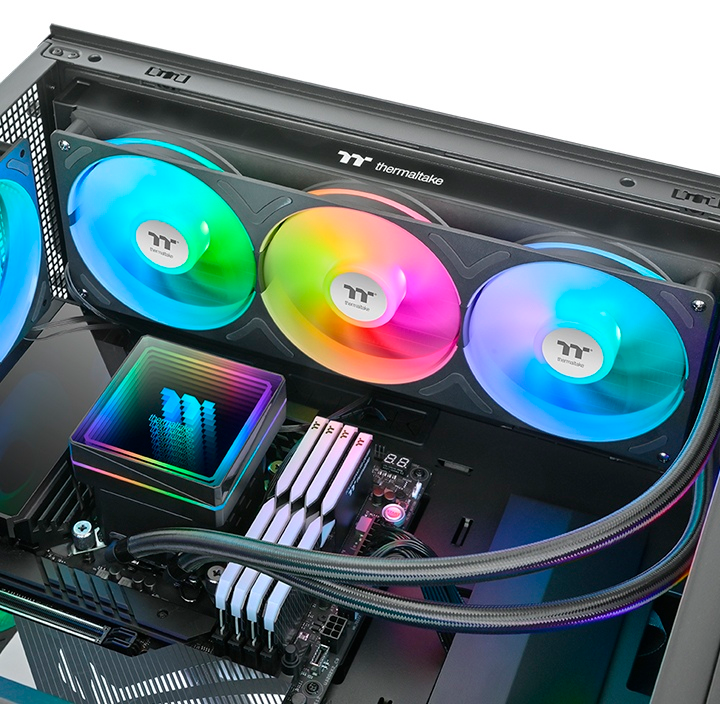 Liquid cooling system Thermaltake TH360 V3 ARGB Sync AIO Black - CL-W466-PL12SW-A - photo 5