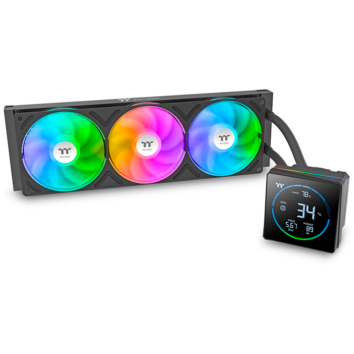 Liquid cooling system Thermaltake TH360-S V3 ARGB Sync AIO Black - CL-W470-PL12SW-A