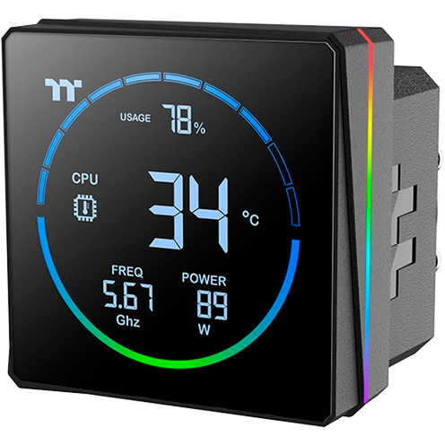 Liquid cooling system Thermaltake TH360-S V3 ARGB Sync AIO Black - CL-W470-PL12SW-A - photo 2