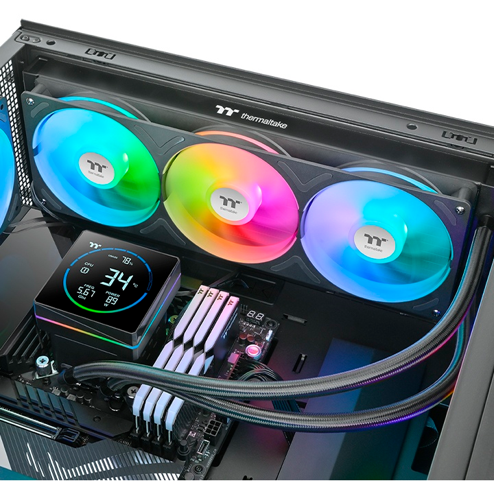Liquid cooling system Thermaltake TH360-S V3 ARGB Sync AIO Black - CL-W470-PL12SW-A - photo 5