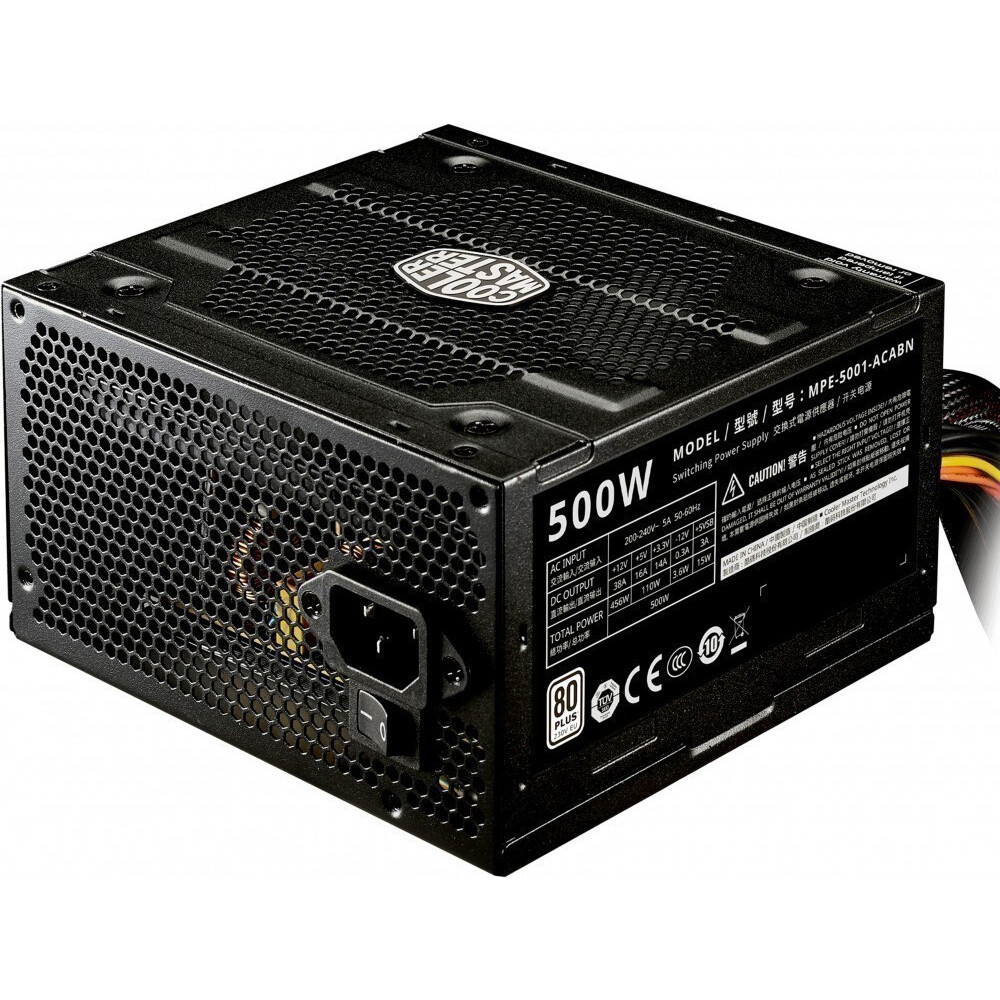 Barošanas bloks 500W Cooler Master Elite V4 (MPE-5001-ACABN-EU) - foto 3
