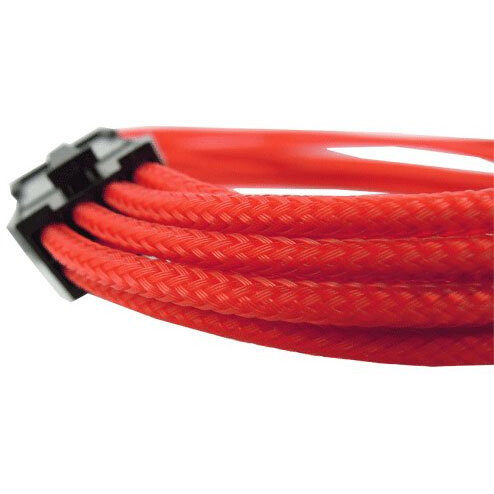 Barošanas pagarinātājs GELID 6+2-pin, 0.3m (CA-8P-08) Red