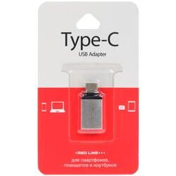 Pārejas savienojums USB - USB Type-C, Red Line 000012622 - foto 2