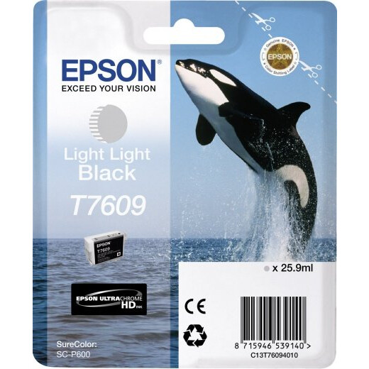 Kasetne Epson C13T76094010 Light Light Black