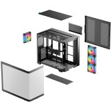 Boîtier DeepCool CG530U 4F Black (R-CG530U-BKAGA4-G)