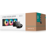 Système de refroidissement liquide DeepCool LT360 VISION ARGB (R-LT360VISION-BKAMMC-G-1)