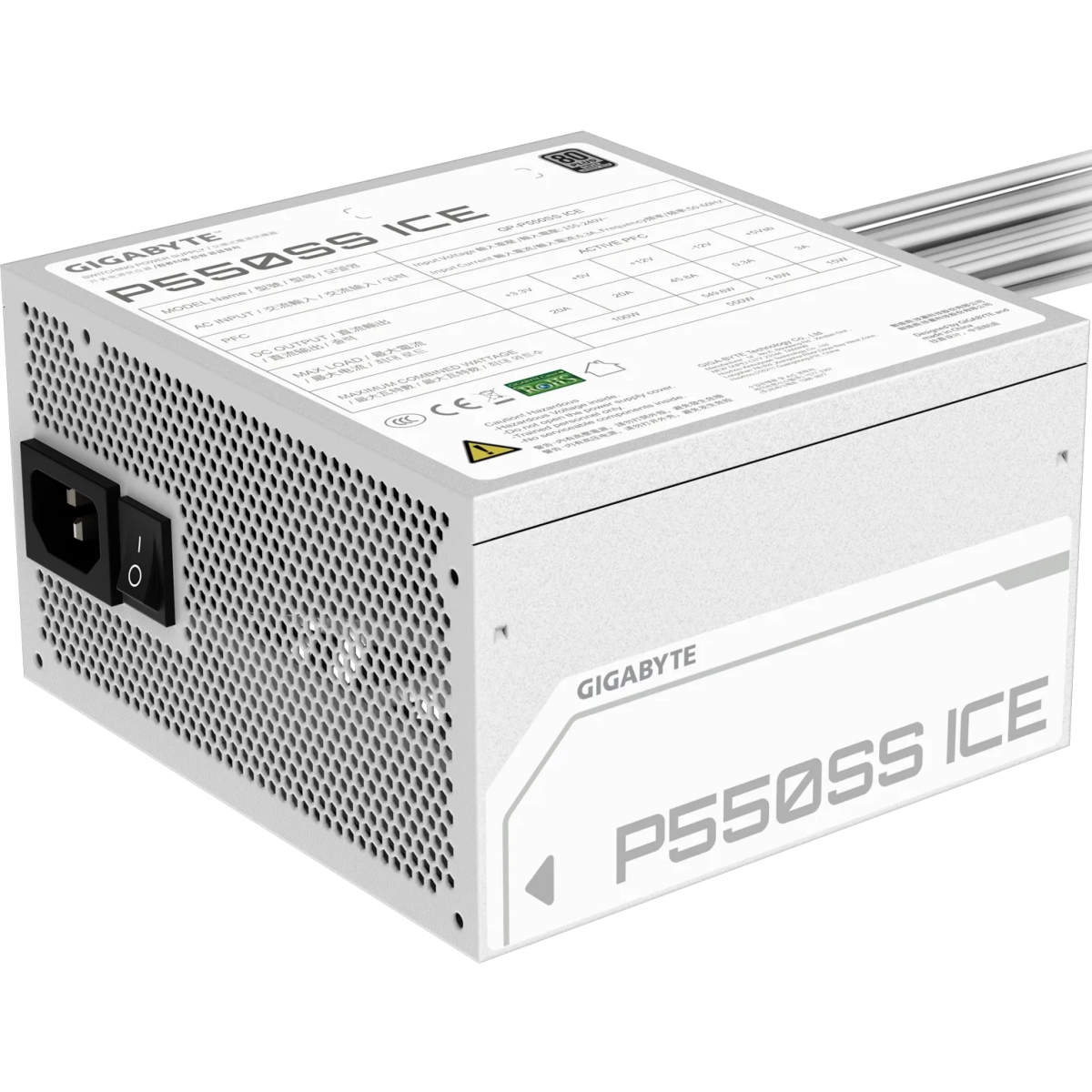 alimentation électrique 550W Gigabyte GP-P550SS ICE