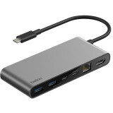 Docking station Belkin 8-Port USB-C Hub with 2.5Gb Ethernet Space Gray (INC024hqSGY)