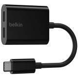 Verteiler USB Type-C - 2x USB Type-C (F), Belkin F7U081btBLK