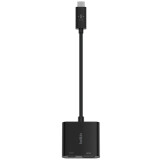 Adapter USB Type-C - HDMI/USB Type-C, Belkin AVC002btBK