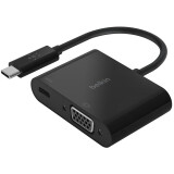 Adapter USB Type-C - VGA/USB Type-C, Belkin AVC001btBK