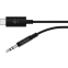 câble USB Type-C - 3.5 Jack, 0.9m, Belkin F7U079bt03-BLK - photo 3