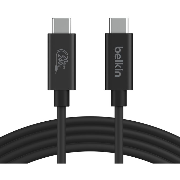 Kabel USB Type-C - USB Type-C, 2m, Belkin INZ004bt2MBK