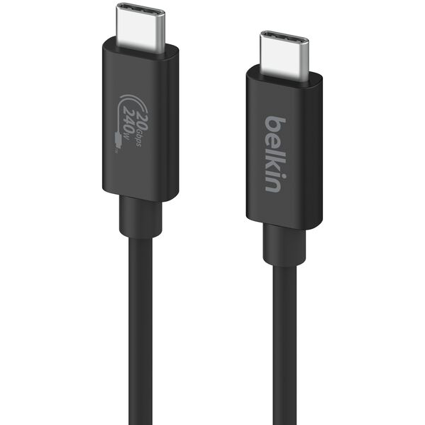 Kabel USB Type-C - USB Type-C, 2m, Belkin INZ004bt2MBK - Foto 3