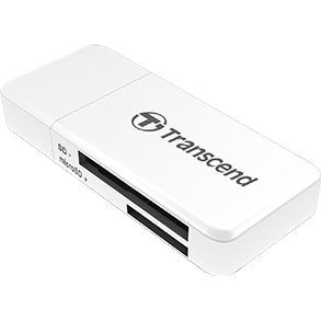 lecteur de carte Transcend TS-RDF5W White
