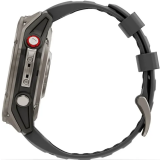Smartwatch Garmin fenix 8 Pro 51mm Sapphire Titanium with Graphite/Black Silicone Band (010-03199-11)