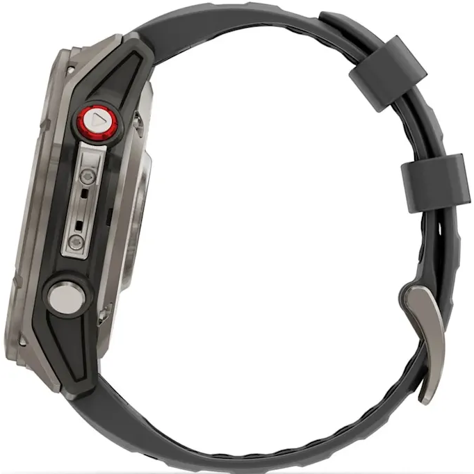 Smartwatch Garmin fenix 8 Pro 51mm Sapphire Titanium with Graphite/Black Silicone Band - 010-03199-11 - Foto 10